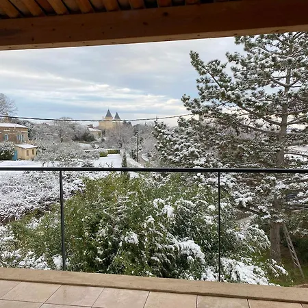 Vila Japandi Avec Vue - En Uzege Aubussargues